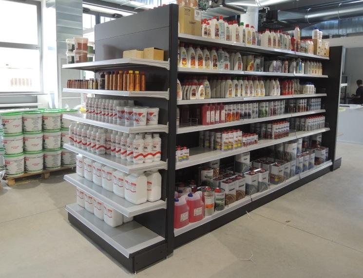 gondoles de magasin