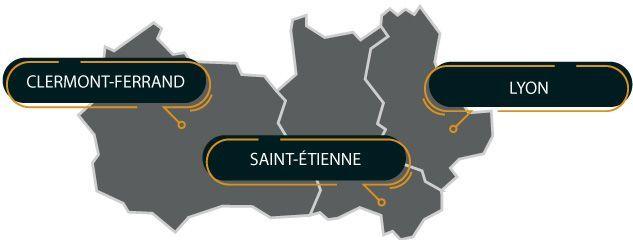 Notre zone d'intervention